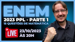 ENEM PPL 2023  Parte 1  Correção das questões de Matemática  Questões 136 a 150 da Prova Azul [upl. by Tirzah]