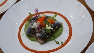 Recette  Sardines aux huit saveurs pesto de roquette et aïoli au safran [upl. by Falo]