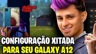 MELHOR DPI  SENSI GALAXY A12 NOVA ATUA FREE FIRE 2025 [upl. by Neved]