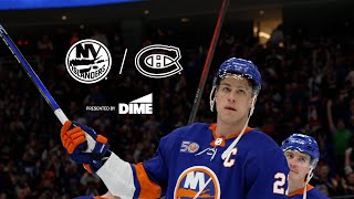 Cinematic Recap New York Islanders 4 vs Montreal Canadiens 2  41223 [upl. by Hippel]