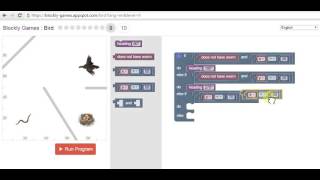 Blockly Games  solution Bird 9 [upl. by Roumell]