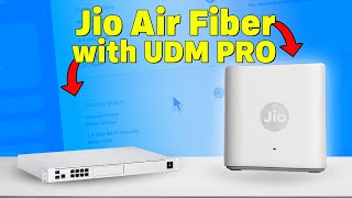 Jio AirFiber Setup with UDM Pro [upl. by Kurtzman]