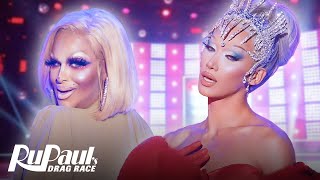 Plastique Tiara amp Roxxxy Andrews’ Diana Ross Lip Sync 🤩 RuPaul’s Drag Race All Stars 9 [upl. by Ardnaeed]