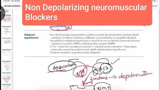 Non Depolarizing neuromuscular Blockers neurology 171  First Aid USMLE Step 1 in UrduHindi [upl. by Hubsher]