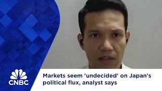 Markets seem undecided on Japans political flux analyst says [upl. by Appleton841]