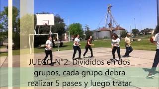 juegos de iniciación al basquet ISFDN°13 [upl. by Buffy]