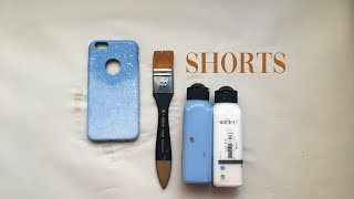 Akrilik Boya İle Telefon Kılıf Boyama shorts acrilicpainting kendinyap diy [upl. by Paine]