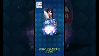 MEGA LIGHTNING CHEST  CLASH ROYALE shortsfeed clashroyale [upl. by Demetre]