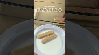 Tiramisu Raffaello shorts shortsvideo reels top asmr recept cookies cake chocolate [upl. by Pace]