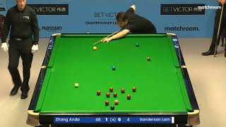 Zhang Anda vs Sanderson Lam 2023  Short Form [upl. by Alick]