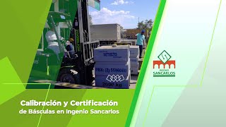 Calibración y Certificación de Básculas en Ingenio Sancarlos [upl. by Elliven]