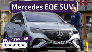 WE REVIEW A CRUISESHIP on wheels  Mercedes EQE SUV [upl. by Ameyn]