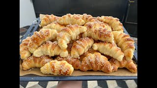 CORNETTI DOLCI 🤩 La ricetta antica della nostra nonna 😱 Sono popolari in italia [upl. by Mellie]