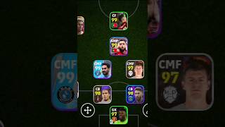 Miss Free Kick squad  4213 Formation  efootball 2025 mobile shorts efootball pes viral [upl. by Rubio]