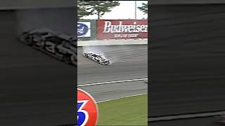 Dale Earnhardt spins crashes out of the 1999 Cracker Barrel Old Country Store 500 nascar shorts [upl. by Mloc270]