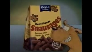 Snausages Commercial 1984 [upl. by Margi]