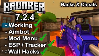 Krunkerio 724 Free Hacks amp Cheats WORKING [upl. by Sarat373]