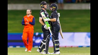 Tickner and Young star in opening ODI  MATCH HIGHLIGHTS  BLACKCAPS v Netherlands  Bay Oval [upl. by Haily]