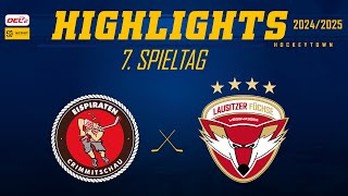 Eisparaten Crimmitschau vs Lausitzer Füchse Game Highlights [upl. by Etteuqaj938]