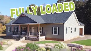 FULLY LOADED “CAROLINA STANLEY”  FULL TOUR  4 BEDROOMS GARAGE DECK PORCH [upl. by Jaquith690]