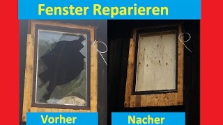 fenster reparieren  notreparatur [upl. by Olegnad]