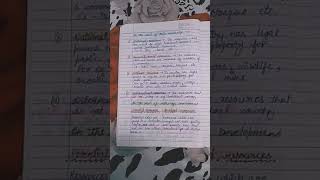 resources and development class 10 notes [upl. by Ravert]