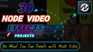 Create these effects in Node Video  Node Video projects Review💡 VidTricks [upl. by Brittaney]