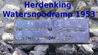 Herdenking Watersnoodramp 1953  Omroep Tholen  2023 [upl. by Notneiuq]