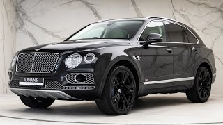 2017 Bentley Bentayga V8 Diesel  Onyx  Walkaround amp Interior 4K [upl. by Tabbie]