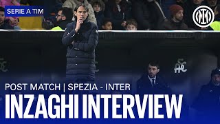 SPEZIA 21 INTER  INZAGHI INTERVIEW 🎙️⚫🔵 [upl. by Eveline]