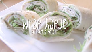 Wrap Hapje  Kaat en Koken [upl. by Ayanet403]