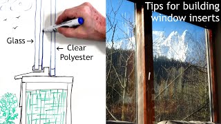 Best Double Interior Storm Window Inserts Save Money on Heating [upl. by Candy]