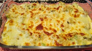 COUVE FLOR GRATINADA AO MOLHO BRANCO [upl. by Tartaglia302]