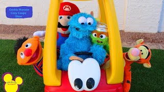 Cookie Monster Cozy Coupe Show Escape Of Cozy Coupe [upl. by Biel]