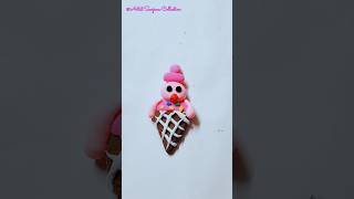 Easy Clayart easyclayartclay satisfying creative pastry shortsyoutubeshorts trendingshorts [upl. by Aidan]