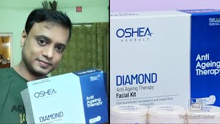 OShea herbals Diamond anti ageing Facial kitDemoবাড়িতে বসে ফেসিয়াল করে পেয়ে যাও উজ্জ্বল ত্বক [upl. by Argile]