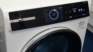 Bosch WQB246C9GB Serie 8 Heat pump Dryer [upl. by Ojimmas233]