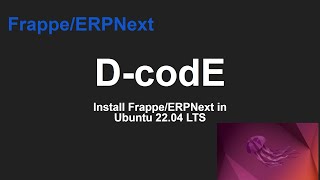 Install FrappeERPNext in Ubuntu 2204 LTS [upl. by Etteneg81]