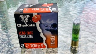 Cheddite 28 Gauge Target Load 34 Ounce 8 Shot  Breakdown [upl. by Nagaem]