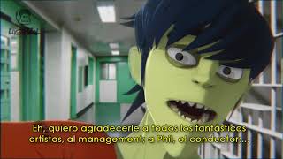 Discurso Murdoc en los BRITS 2018 Subtitulado en Español [upl. by Larianna]