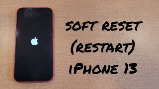 how to soft reset iphone 13 pro max [upl. by Nnor]