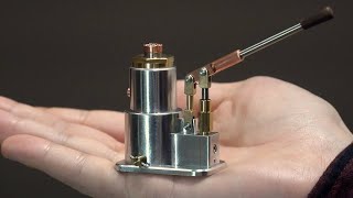 Making a Pocket Hydraulic Car Jack [upl. by Shanly349]