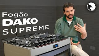 Avaliação do FOGÃO DAKO Supreme de 5 Bocas com Timer  Harpyja [upl. by Eissim]