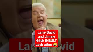 Larry David and Jiminy Glick INSULT each other 😂 [upl. by Eirod209]