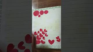 Diary decoration idea 14 diarydecoration LetsCraftmz4zr [upl. by Corrine]