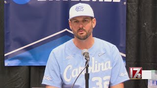 UNC baseball coach and player speak after loss to VCU [upl. by Kruse]