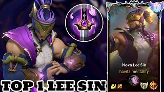 Wild Rift Lee Sin  Top 1 Lee Sin Gameplay Rank Challenger [upl. by Meirrak273]