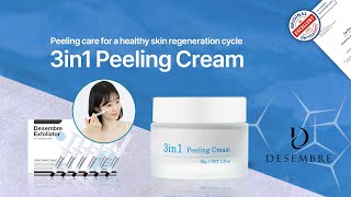 Desembre 3in1 Peeling CreamEN [upl. by Lyrehs]