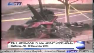 Paul Walker Aktor Utama FAST amp FURIOUS Meninggal Dalam Kecelakaan Mobil [upl. by Llenaej]