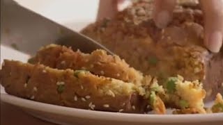 Savoury Semolina Cake Recipe  Indian Food Made Easy  BBC Studios [upl. by Atteram]